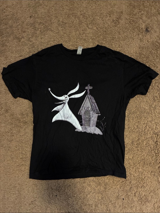 Nightmare Before Christmas Other - The nightmare before Christmas Black Graphic Short-Sleeve Tee